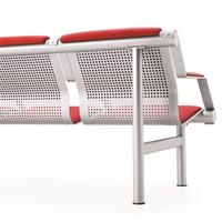 Chaise de nouveau bras d'hôpital, chaise d'hôpital et de salle d'attente, pour hôpital et salle d'attente, livraison rapide