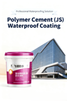 Peinture d'Émulsion Imperméable à Base de Ciment Créée par l'Usine JS pour la Construction pour Aquarium Vivant Polymère Acrylique Imperméabilisation