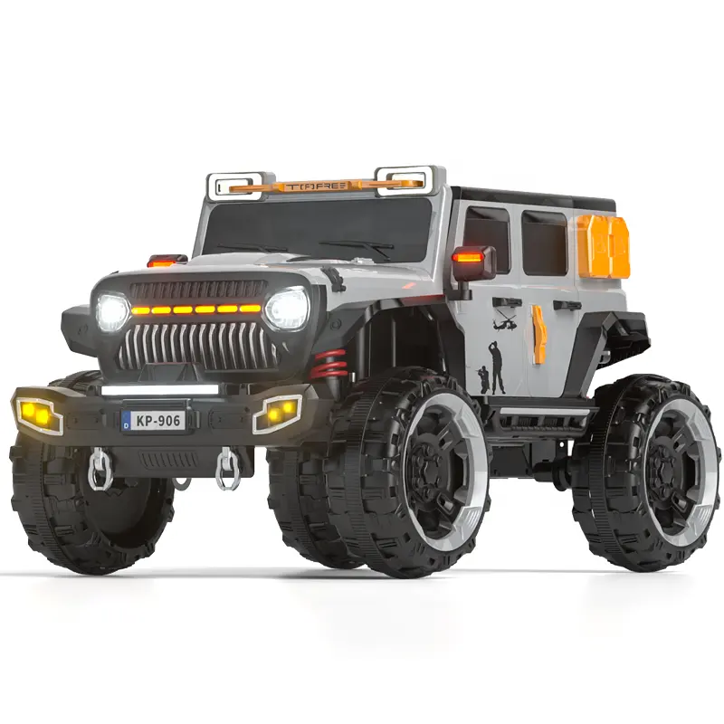 JEEP Carros para crianças 4 Rodas de Carro Elétrico Passeio em Crianças Carro 12V Brinquedos De Plástico Unisex para crianças presente