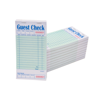 Buku Nota Tamu Tebal dengan Garis yang Dapat Dilepas, Grosir untuk Tagihan Restoran Hotel, Buku Tamu & Pesanan Pembelian