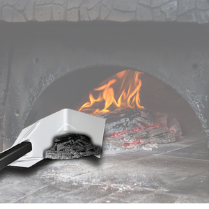 <span class=keywords><strong>Four</strong></span> à pizza grattoir râteau <span class=keywords><strong>four</strong></span> nettoyage cendres outil à pizza deux sections poignée en aluminium - Product Image 3