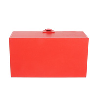 Boîte cadeau en cuir surdimensionnée, boîte cadeau de Noël, boîte de rangement pour la maison, panier cadeau du Nouvel An chinois et emballage de panier de fruits.