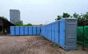 Toilette Mobile Durevole con Contenitore - Costruzione in HDPE, Resistente allo Sbiadimento, Facile da Spostare, Completa di <span class=keywords><strong>Servizi</strong></span> Igienici, Certificata CE - Product Image 2