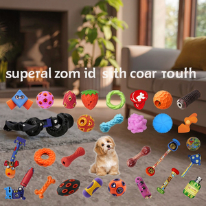 ของเล่นเคี้ยวสำหรับสุนัขแบบยางเนื้อนุ่ม กันน้ำ เป็นมิตรกับสิ่งแวดล้อม หรูหรา ลายเรียบ รสชาติออริจินัล สำหรับใช้กลางแจ้ง/ในบ้าน ช่วยดูแลสุขภาพฟัน - Product Image 2