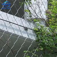 Malla de cable de acero inoxidable flexible de alta calidad 316 304 para plantas trepadoras, estilo liso, técnica de superficie para paredes verdes