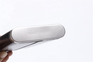 8 sete onças de aço inoxidável portátil Dobrável Tiro Frasco garrafa anca de Couro Com Built-In 2 Copo Oz Funil para viagens ao ar livre - Product Image 6