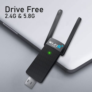 Adaptor WiFi USB AX900Mbps Bluetooth dengan 2 Antena Dual Band 2.4G&5GHz WiFi6 Penerima Jaringan Nirkabel Wlan - Product Image 2