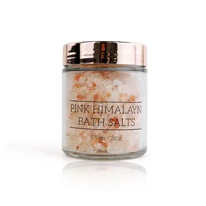 Hot Selling Natural Pink Customized Natural Himalayan Rose Bath Salts