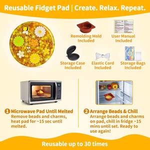 Reusable Picking <b>Fidget</b> Pad Remeltable Pick Pad Sensory <b>Fidget</b> Toys Anxiety Relief Items <b>Fidget</b> Skin Picking <b>Fidget</b> Toys - Product Image 2