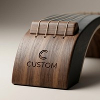 Custom Montessori Wooden Mini String Instrument Tuning Practice Musical Sensory OEM Educational Learning Toy Colorful Improve