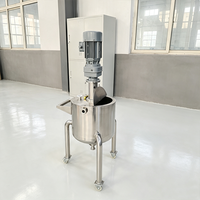 Agitateur de laboratoire à vitesse variable, petit équipement de mélange pour l'homogénéisation de pâtes de pigments et d'échantillons de revêtements