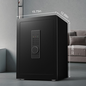 Coffre-fort de nouvelle conception avec serrure électronique à <span class=keywords><strong>code</strong></span> et empreinte digitale, à une seule porte, pour usage domestique - Product Image 1
