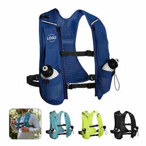 Chaleco de Hidratación Ligero para Correr con Dos Botellas de Agua, Mochila de Agua Ligera para Escalar - Product Image 2