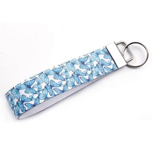 Custom Keychain Short <b>Lanyard</b> Metal Tail Clip Webbed Buckle Wrist <b>Lanyard</b> Thermal Transfer Polyester <b>Mobile</b> <b>Phone</b> Key Ring - Product Image 5