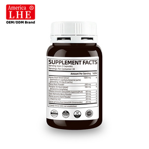 Suplemento Personalizado de <span class=keywords><strong>Horny</strong></span> <span class=keywords><strong>Goat</strong></span> <span class=keywords><strong>Weed</strong></span> para Equilíbrio Hormonal e Circulação Sanguínea para Adultos - Pílulas para Aumento Peniano - Product Image 3