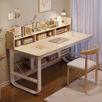 Bureau de direction moderne blanc 80/100/120 cm, ergonomique, pour bureau à domicile, ordinateur et étude, avec rangement portable – Meilleures ventes