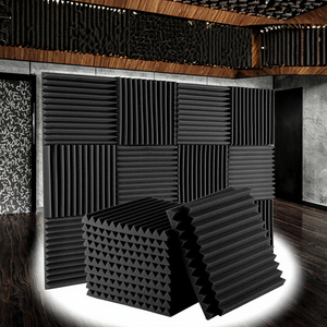 Paneles Acústicos de Espuma de Poliuretano Yuanyuan, Diseño Contemporáneo en Forma de Cuña, Aislamiento Acústico, Insonorización para Oficinas, Edificios y Estudios - Product Image 3