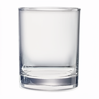 Verres à whisky classiques en cristal transparent de 10 oz, à base épaisse, sans plomb, durables, pour la consommation de bourbon, pour la maison ou le bar
