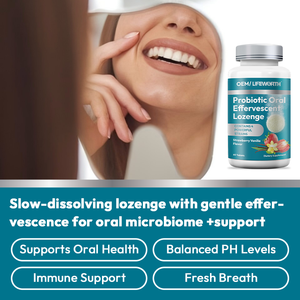 LIFE WORTH Mund gesundheit Probiotika Brause tabletten für die Behandlung von Mundgeruch - Product Image 2