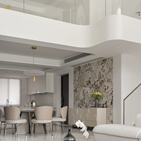 Solution de service personnalisée pour toute la maison, usine chinoise, projet de villa de luxe, hôtel, conception d'intérieur 3D pour toute la maison