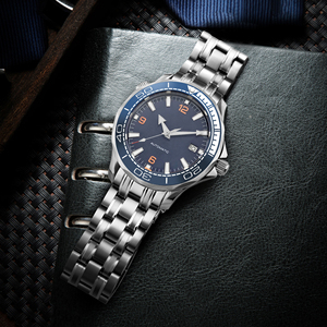 Relojes de Pulsera Mecánicos de Buceo de Lujo de 41 mm, con Cristal de Zafiro, Acero Inoxidable, Resistentes al Agua 10 ATM, Movimiento NH35, Sin Logotipo - Product Image 6