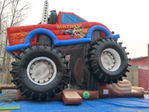 Nhà máy trực tiếp PVC ngoài trời Inflatable nhảy lâu đài trong nhà bị trả lại nhà vui chơi giải trí công viên thiết bị cho công viên chủ đề Trampoline - Product Image 6