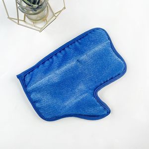 Gants anti-poils pour chat bleus, brosse de toilettage double face pour le nettoyage des poils de chat, réduction des charges statiques - Product Image 4