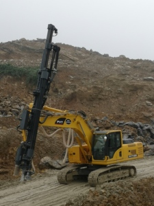 Bore <strong>Pile</strong> <strong>Drilling</strong> <strong>Rig</strong> for Construction Foundation 100-300mm Diameter 10-30m Depth Diesel-Powered CUMMINS Engine - Product Image 5