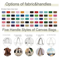 Sacs personnalisés avec logo OEM, sacs de sport en toile de coton marron durables et personnalisés pour femmes, sacs de yoga de luxe avec longues lanières