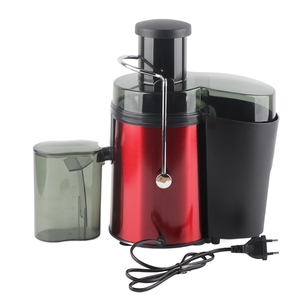 Exprimidor Casero, Máquina Exprimidora Centrífuga, Extractor de Jugos, Procesador de Alimentos Multifunción para Frutas y Verduras, Enchufe Europeo Rojo - Product Image 3