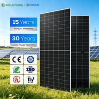 Panneaux solaires monocristallins de type N Huasun Himalaya Plus 2000V Series 720W 725W 730W 740W 750W 760W pour systèmes solaires commerciaux