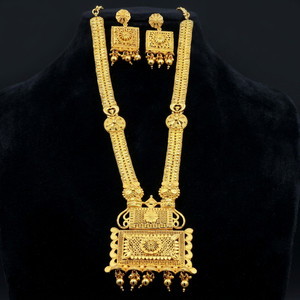 Venta al por mayor 14K 18K 24K Micro Gold Fashion Long Jewelry Set, joyería de diseño tradicional, latón dorado lleno formando collares largos. - Product Image 2