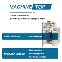 Automatische geïntegreerde 10/14-kops weegschaal VFFS verpakkingsmachine voor noten, koekjes, chips, snacks en voedsel; multifunctionele verpakkingsmachines