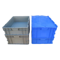Caisse à fruits en plastique ventilée, durable, écologique, légère, de qualité alimentaire, résistante aux températures élevées et basses, OEM, 600*400*220mm pour