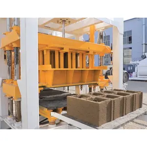 QT4-15 blocchi di calcestruzzo ad incastro che fa la macchina per la produzione di mattoni macchina costruzione di mattoni macchinari per la produzione di mattoni sud Africa