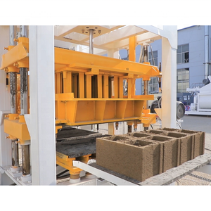 QT4-15混凝土砌块联锁制造机铺路制砖机建筑制砖机南非 - Product Image 1