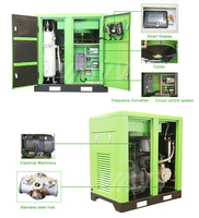 Compresseur d'air à vis sans huile 132hp 160hp 185hp 200hp 220hp 250hp, Moteur industriel 132KW 160KW 185KW 200KW 220KW 250KW
