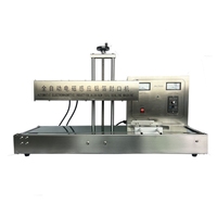 Machine de cachetage de feuille d'aluminium de scellant d'induction de chapeau continu de modèle vertical de bureau