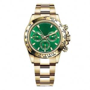 Montres-bracelets automatiques mécaniques chronographes pour hommes, mode, acier inoxydable 904L, lumineuses, étanches, vente en gros - Product Image 6