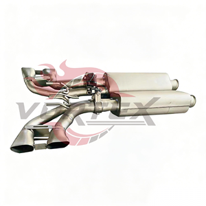 ท่อไอเสียแบบ Vortex Valvetronic Side Exit สำหรับ Mercedes Benz AMG G63 G500 W464 ปี 2019-2023 เครื่องยนต์ 5.5T V8 ระบบเก็บเสียงประสิทธิภาพสูง - Product Image 2