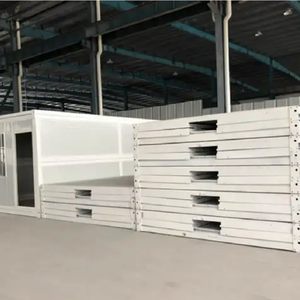 Maison conteneur modulaire pliable et combinable de 20 pieds, préfabriquée, pour usage industriel, hôtelier ou résidentiel (mini-maison, salle de bain, <span class=keywords><strong>appartement</strong></span>) - Product Image 6