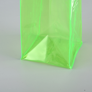 Borsa di raffreddamento in PVC trasparente personalizzata all'ingrosso <span class=keywords><strong>con</strong></span> manico per <span class=keywords><strong>vino</strong></span> portatile porta bottiglie promozionali basso MOQ - Product Image 5