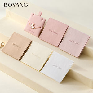 ถุงใส่เครื่องประดับไมโคร<span class=keywords><strong>ไฟ</strong></span>เบอร์พิมพ์โลโก้ตามสั่ง พร้อมซองใส่การ์ด สำหรับบรรจุภัณฑ์ของขวัญสร้อยคอ - Product Image 5