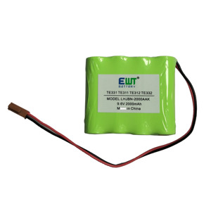 NiMH AA 9.6V 2000mAh Pak baterai untuk Terumo TE-331 baterai kesehatan baterai Medicare - Product Image 2