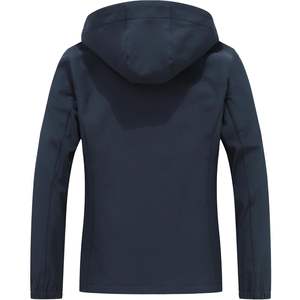 Veste Softshell Imperméable pour Femme Moerdeng avec Capuche, Doublure Polaire, Coupe-Vent, Veste de Randonnée Isolée, Vêtement d'Extérieur - Product Image 2