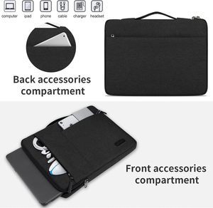 Sac de transport professionnel durable pour <span class=keywords><strong>ordinateur</strong></span>, compatible MacBook Air/Pro, <span class=keywords><strong>HP</strong></span>/ThinkPad, avec poignée de protection pour <span class=keywords><strong>tablette</strong></span> et <span class=keywords><strong>ordinateur</strong></span> <span class=keywords><strong>portable</strong></span> - Product Image 5