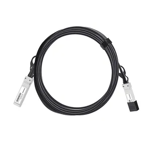 Módulo de fibra óptica DAC 10G SFP + a SFP + 5M 7M 24AWG Cable de cobre Twinax de conexión directa pasiva