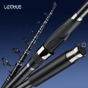Super Hard Carbon Fiber Telescoping Fishing Rod Short Section 3M