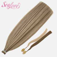 Extensions I-Tip 100% Cheveux Humains Naturels Remy à Cuticules Intactes Double Drawn