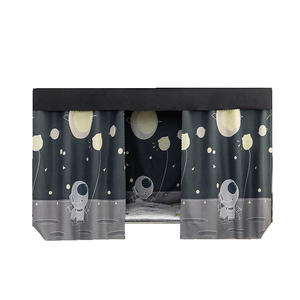 Cantonnière de <span class=keywords><strong>lit</strong></span> <span class=keywords><strong>superposé</strong></span> pliable pour les étudiants une pièce bloquant la lumière Polyester moustiquaire auvent maison Surround Net enfants - Product Image 5